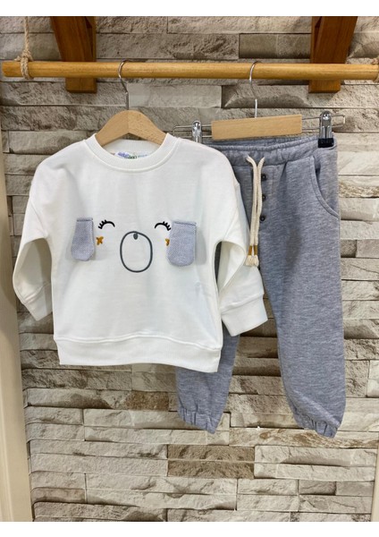 Minizoo Baby Köpek Kulaklı Erkek Çocuk Takım