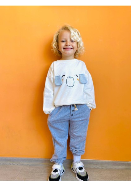 Minizoo Baby Köpek Kulaklı Erkek Çocuk Takım indirimleri