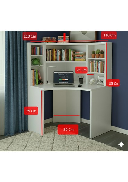 Çalışma Masası Köşeler İçin 1. Sınıf Mdf