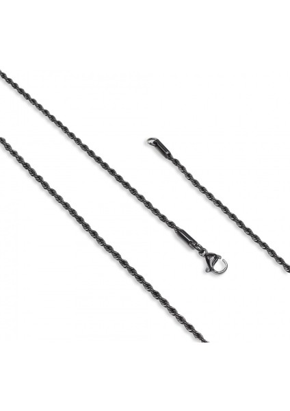 Sarmal Halat Çelik Kolye 2Mm 3183CEK027