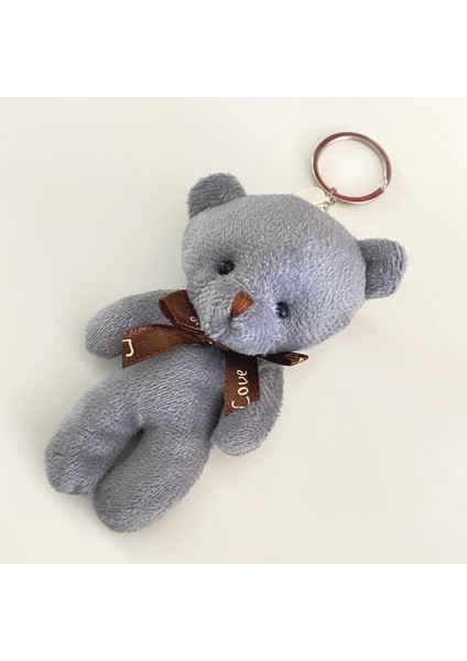 Ayıcıklı Anahtarlık Gri