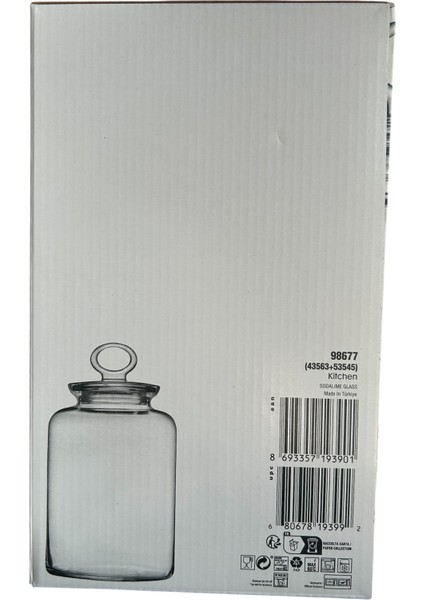 Kitchen Kavanoz 2640 cc