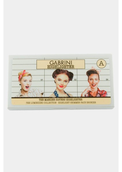 Gabrini 3'lü Highlighter Palet Set fiyatları