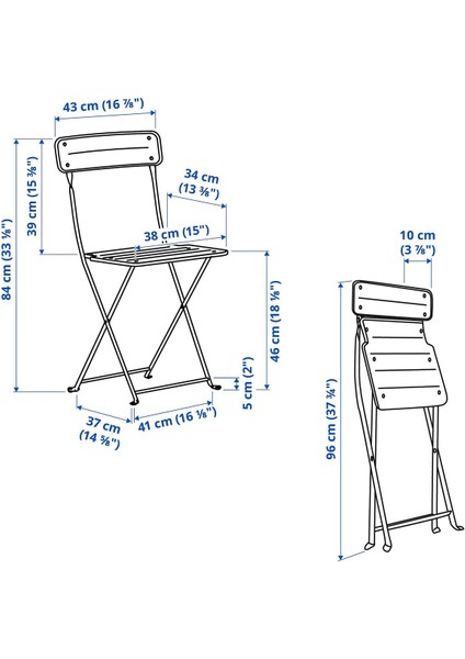 Katlanabilir Sandalye, Parlak Sarı, Mindersiz fiyatları