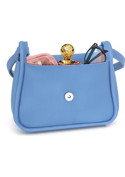 Orijinal Kadın Şık & Mini Çapraz Ayarlanabilir Askılı Lüks Yumuşak Deri Kapaklı Küçük Omuz Çantası indirimleri