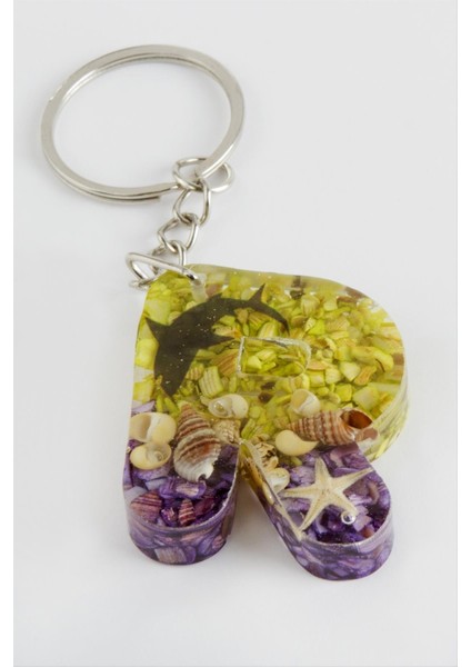 R Harfli Epoksi Anahtarlık fiyatları