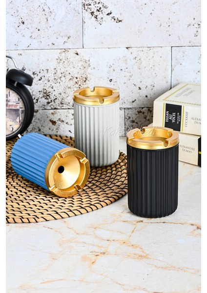3'lü Set Gold Kapaklı Kokusuz Küllük 7178281 fırsatları