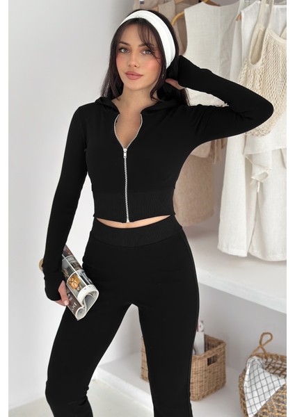 Kadın Likralı Fermuarlı Takım – Cesur & Vücuda Oturan Stil fiyatları