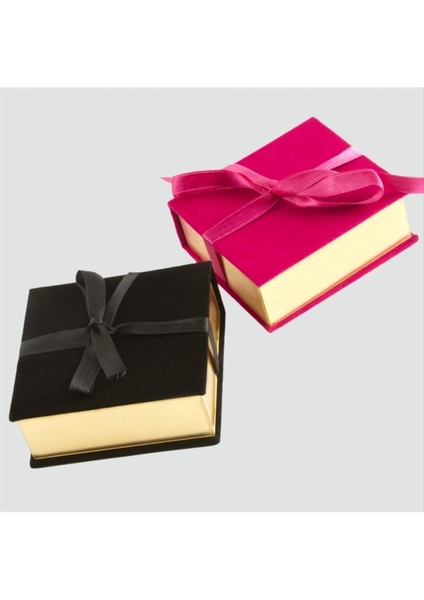 Kurdale Kadife Ahşap Lüx Kelepçe Bileklik Kutusu