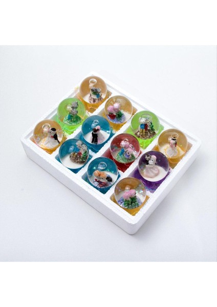 Işıklı Karışık Kar Küresi ( Küçük Boy )