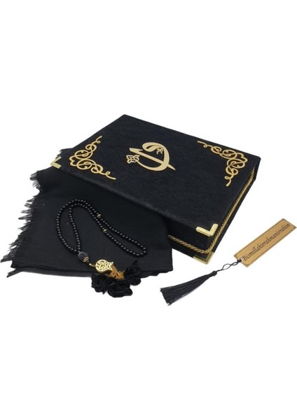 Anneler Gününe Özel Orta Boy Reşal Kutulu Kur'an-I Kerim Siyah fiyatları