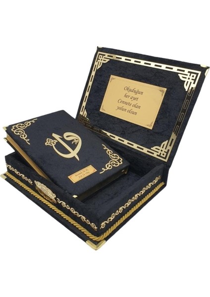 Anneler Gününe Özel Orta Boy Reşal Kutulu Kur'an-I Kerim Siyah fırsatları