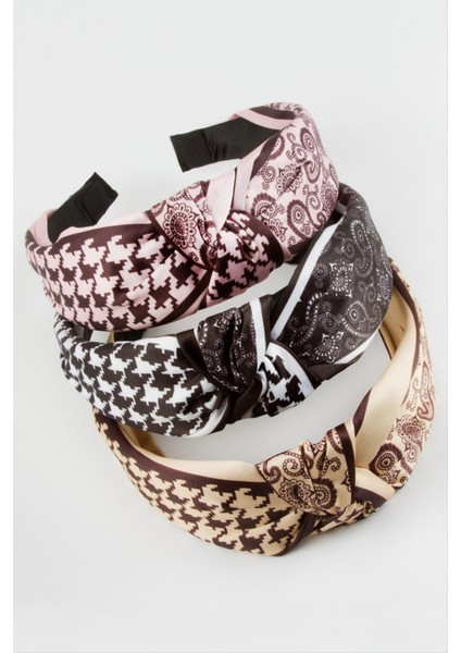 Fiyong Çini Desenli Saten Taç