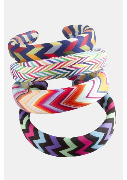 Çizgili Desenli Taç