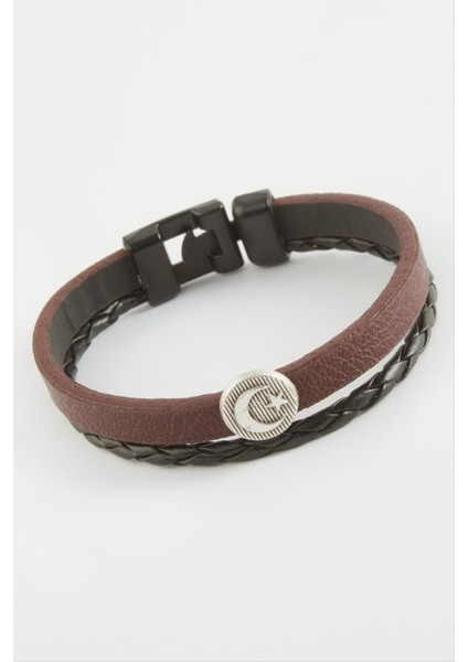 Ay Yıldız Kaliteli Suni Deri Bileklik