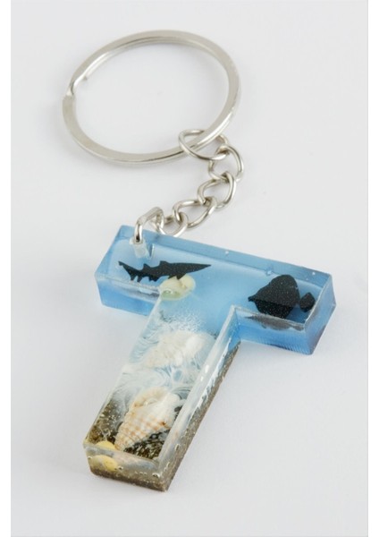 T Harfli Epoksi Anahtarlık fiyatları