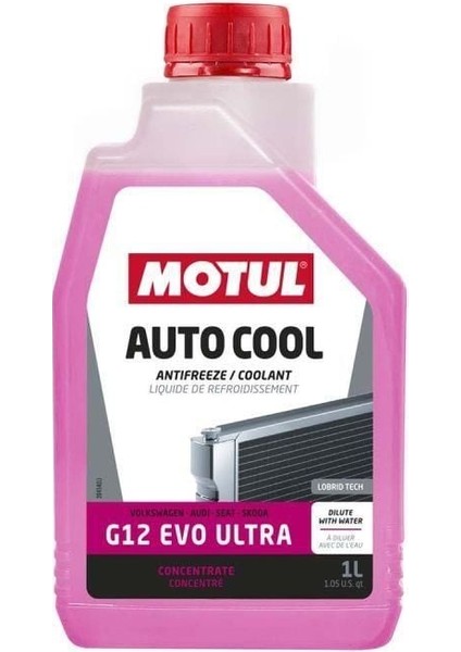 Auto Cool G12 Evo -37°c 1 Lt. Antifriz