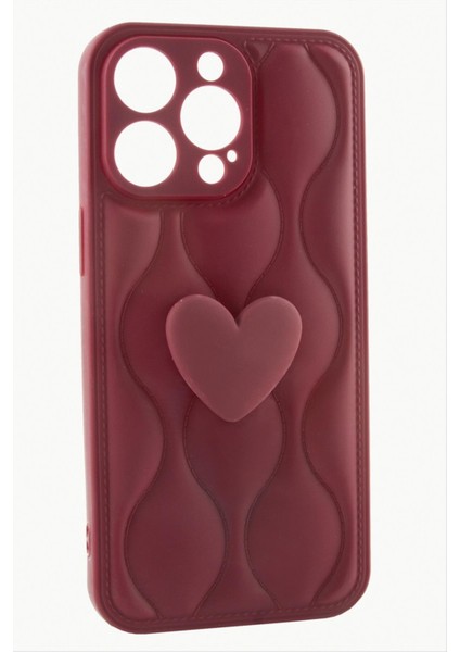 iPhone 15 Pro Max Kalpli Lüx Silikon Kılıf