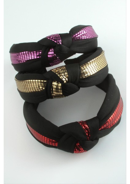 Kare Desenli Düğümlü Taç