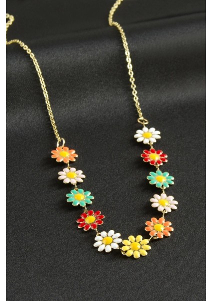 Papatya Mineli Kolye fiyatları