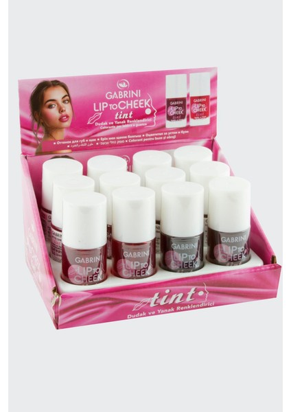 Gabrini Dudak ve Yanak Renklendirici Tint modelleri