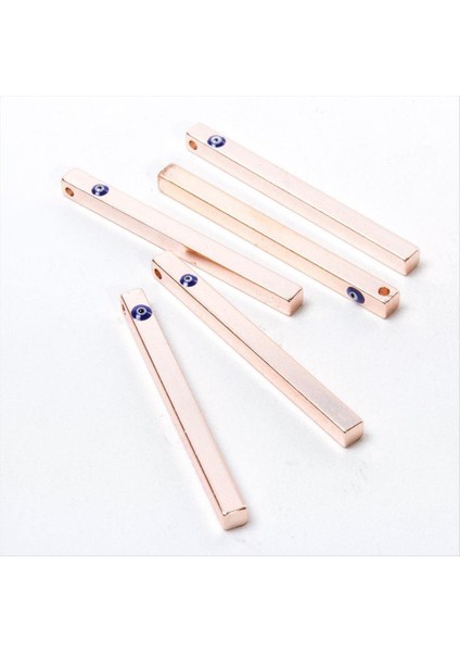 Nazar Boncuklu Kare Çubuk Aparat modelleri