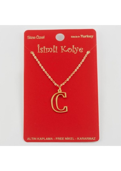 Prinç Harfli Kolye