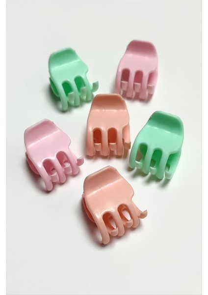 6 Adet Renkli Mandal Toka 2,5 cm