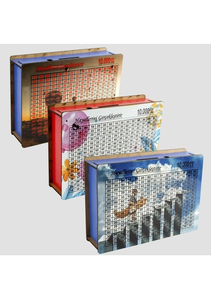 Parabox 10.000 Tl Kumbara Para Biriktirme Kutusu