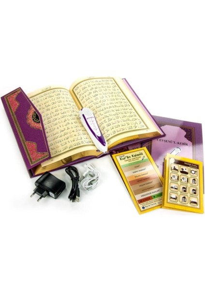 Kuran Okuyan Kalem - Orta Boy - Lila - fiyatları