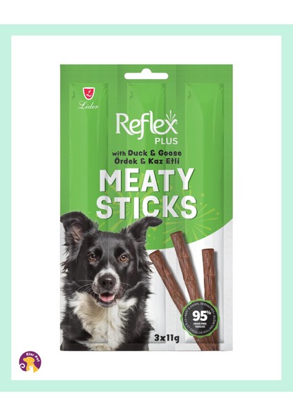 Meaty Sticks Köpek Ödül Çubuğu 3 x 11 gr 4 Paket fiyatları