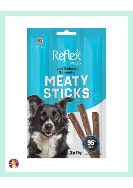 Meaty Sticks Köpek Ödül Çubuğu 3 x 11 gr 4 Paket modelleri