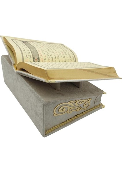 Dini Hediye Orta Boy Rahleli Reşal Kutulu Kur'an-I Kerim Krem indirimleri