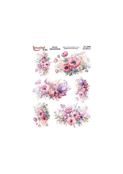 Sulu Transfer Kağıdı 25X35CM ST-1653