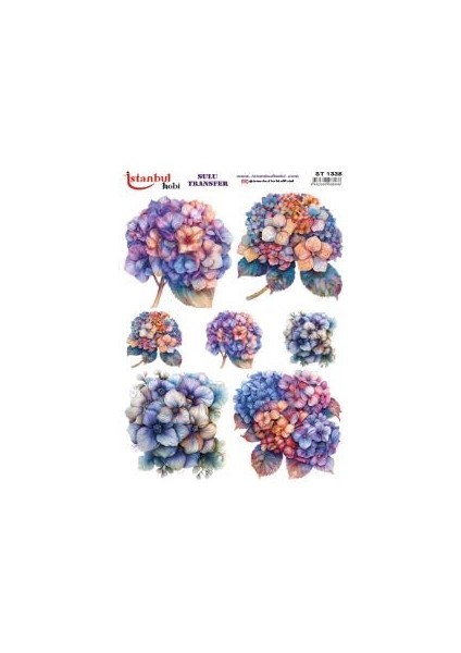 Sulu Transfer Kağıdı 25X35CM ST-1338