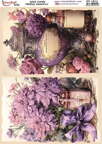 Pirinç Dekopaj Kağıdı 30X42CM PT-1873