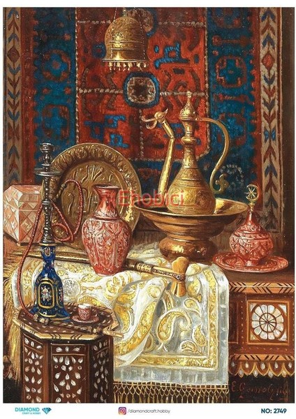 Diamond Pirinç Dekopaj Kağıdı - 2749