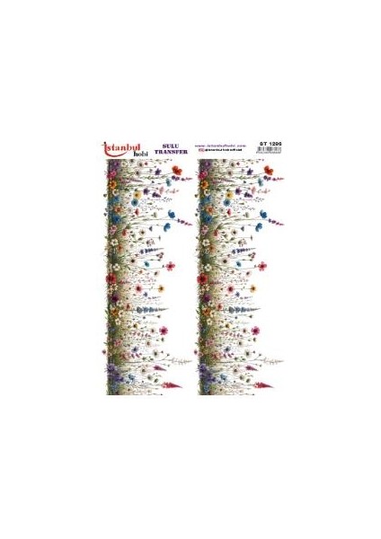 Sulu Transfer Kağıdı 25X35CM ST-1293