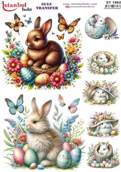 Sulu Transfer Kağıdı 25X35CM ST-1962