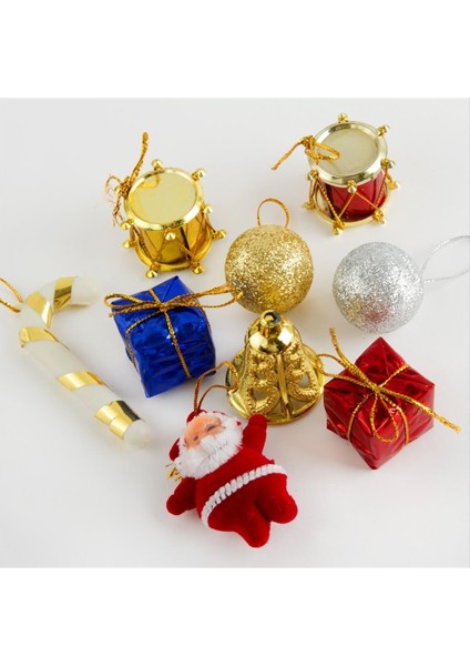 9 Adet Karışık Yılbaşı Ağaç Süsü fiyatları