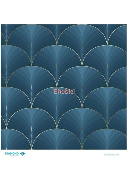 Diamond Pirinç Dekopaj Kağıdı - 451 - 30X30