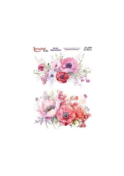 Sulu Transfer Kağıdı 25X35CM ST-1649