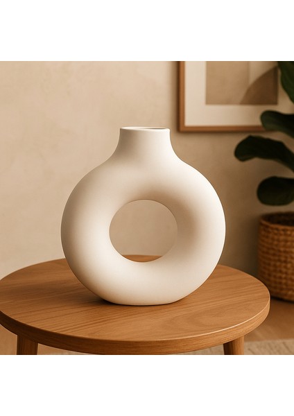 Yuvarlak Küçük Vazo 13X12CM fırsatları
