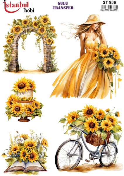 Sulu Transfer Kağıdı 25X35CM ST-936