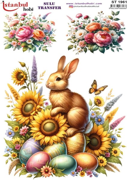 Sulu Transfer Kağıdı 25X35CM ST-1961