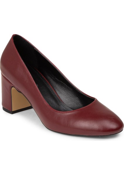 Kadın Bordo Günlük Topuklu Ayakkabı - K7200ZBRDM01 indirimleri