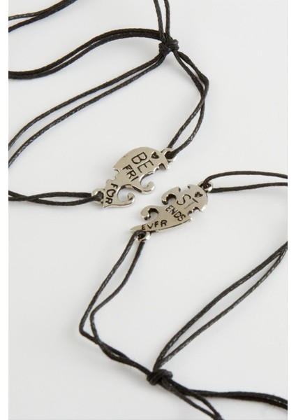 Best Friends Arkadaş Deri Bileklik