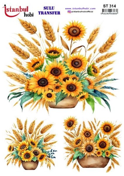 Sulu Transfer Kağıdı 25X35CM ST-314