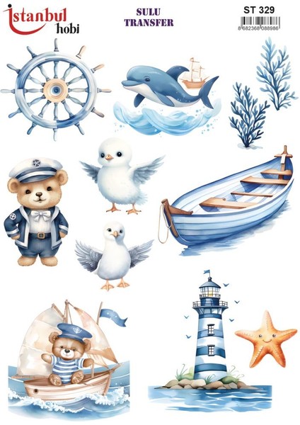 Sulu Transfer Kağıdı 25X35CM ST-329