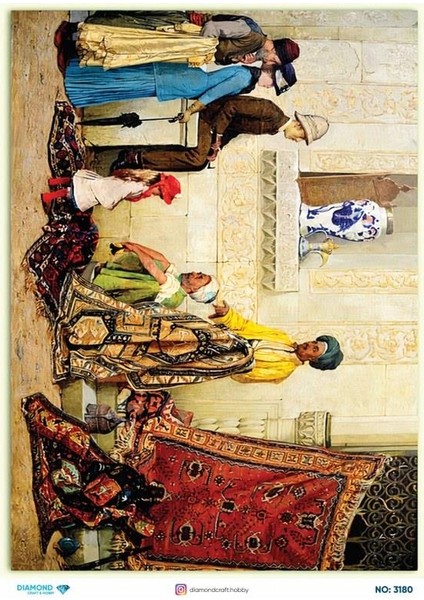 Diamond Pirinç Dekopaj Kağıdı - 3180